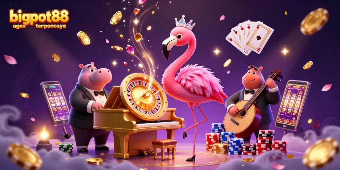 Play bigpot88 agen terpercaya with exciting 3D casino features and vibrant characters.
