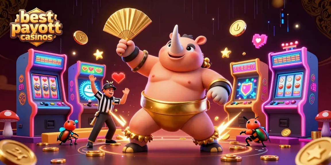 Experience engaging gameplay at the best payout casinos with vibrant characters and dynamic elements.