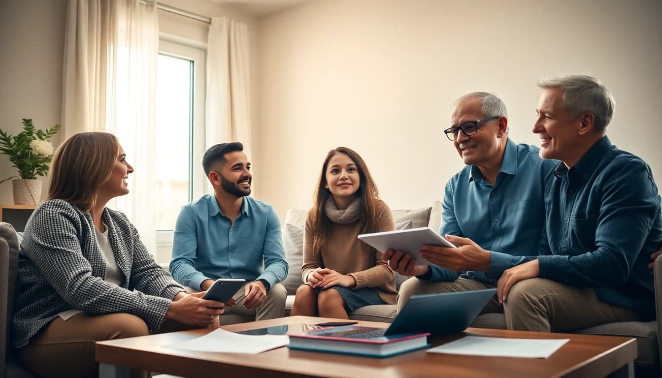 Enhance your knowledge on heating financing with expert advice in a cozy setting.