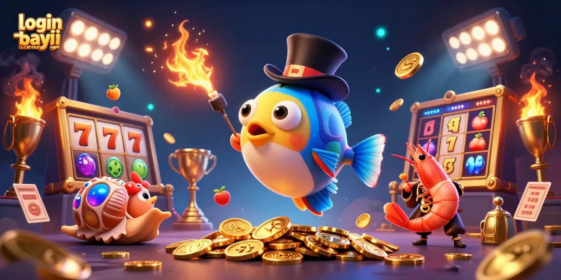 Engage in thrilling gameplay with login bayi toto togel featuring vibrant 3D characters in a winning scene.