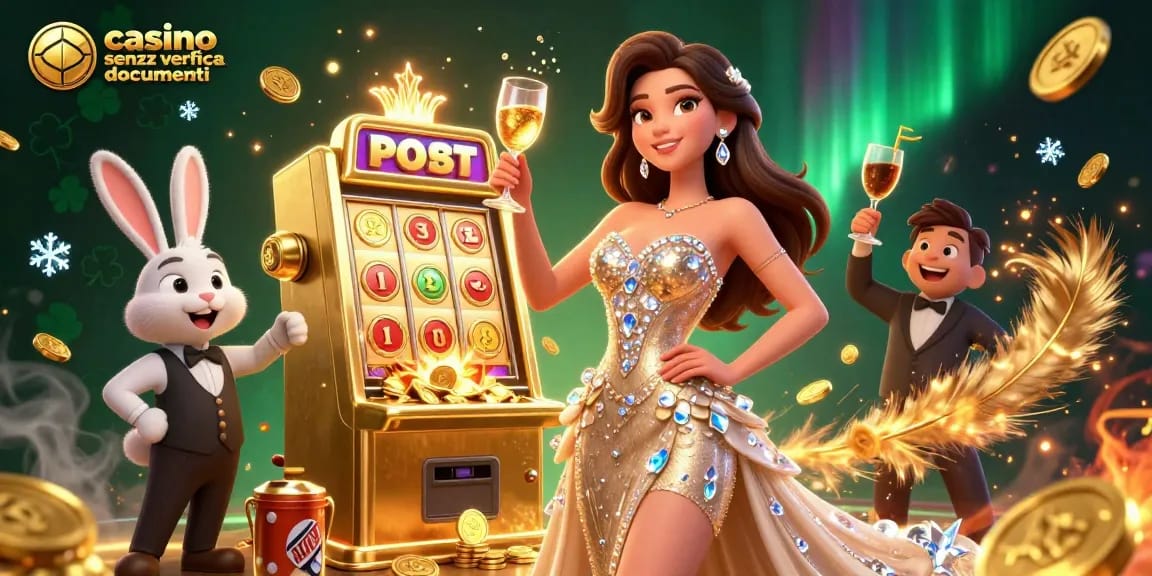 Scopri l'emozione di un casino senza verifica documenti con personaggi glamour e ricchi elementi di gioco.