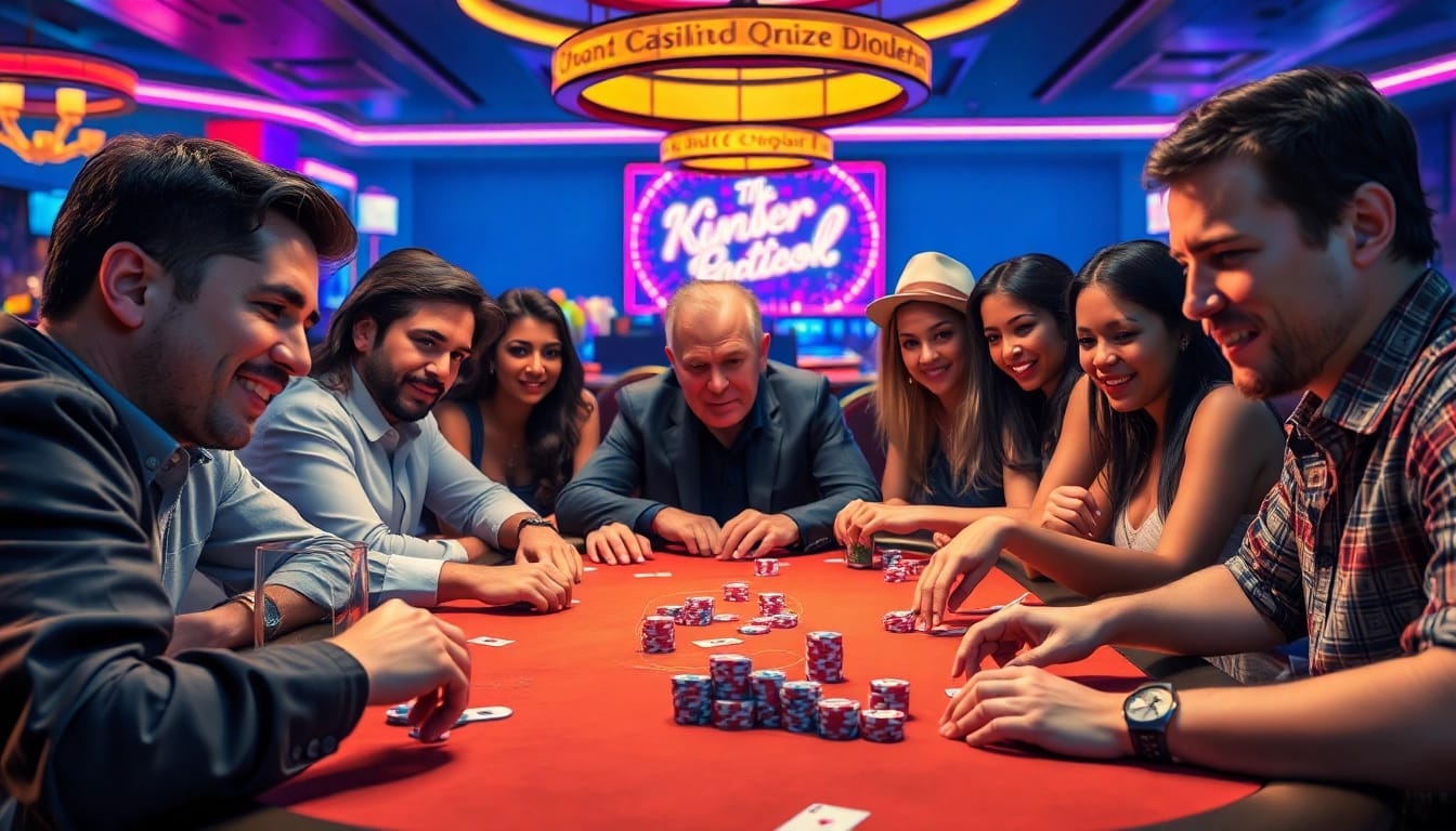 Mainkan MABAR88 di meja poker yang ramai dengan pemain bersemangat dan suasana yang menyenangkan.