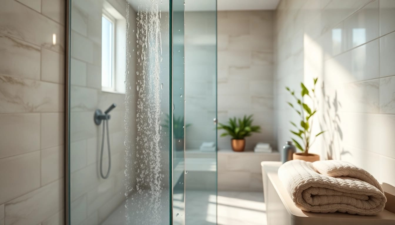 Experience luxury with elegant showers au showcased in a modern bathroom setting.