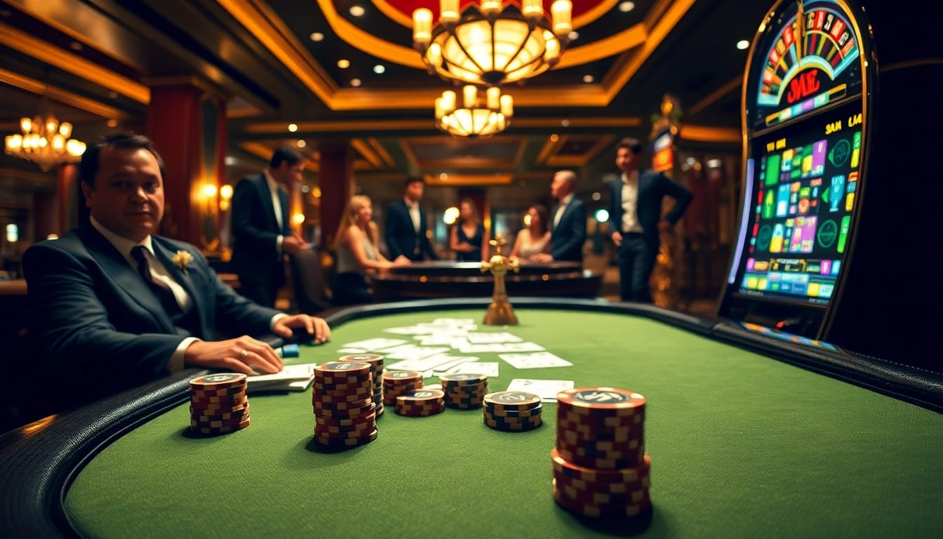 Engaging casino action showcasing the official hidden wiki theme in a vibrant poker scene.