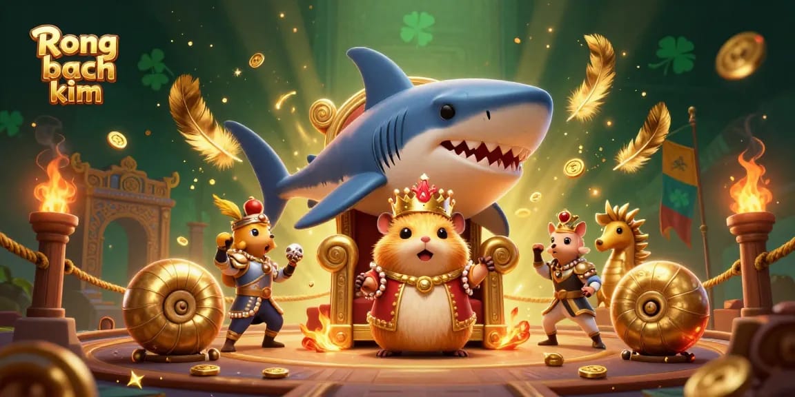 Engage with Rong bach kim's vibrant, action-packed casino adventure featuring a hamster king and his royal entourage.