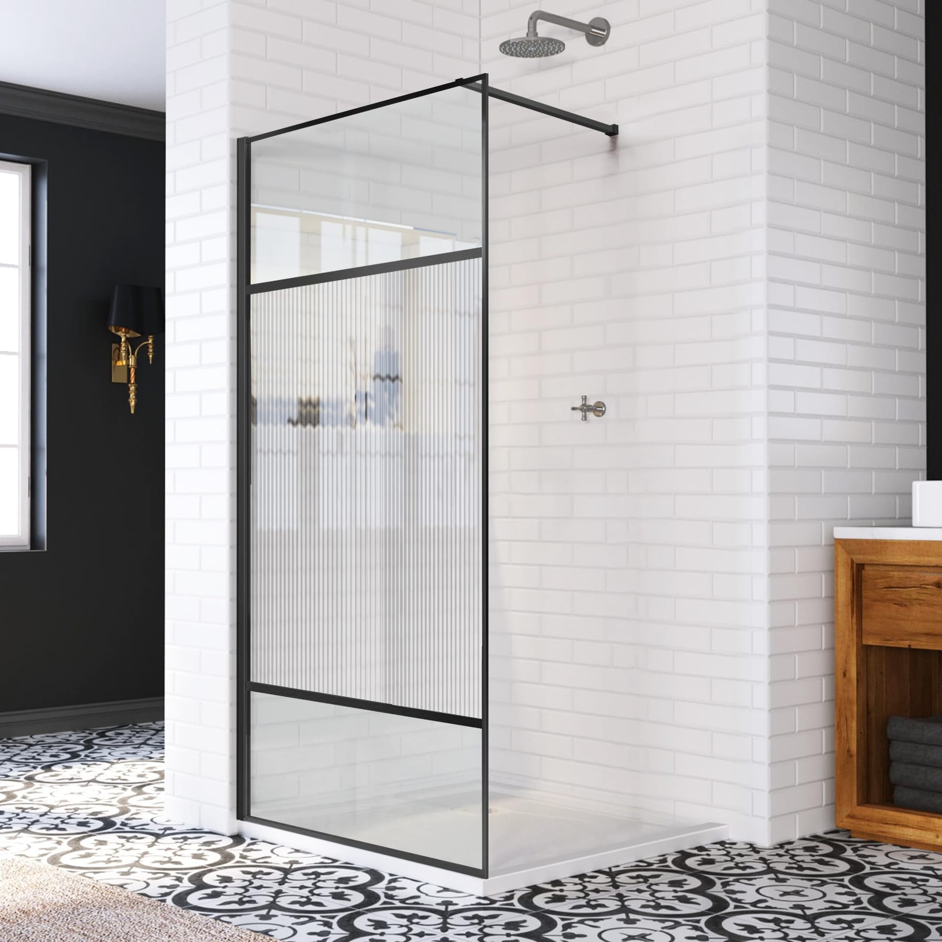 Upgrade Your Space: Black Shower Sliding Door Designs