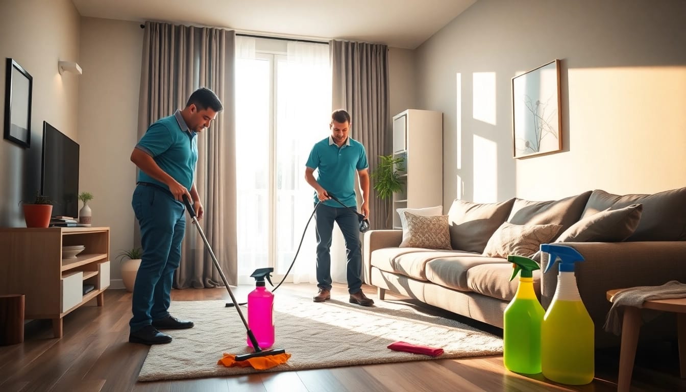 Enhancing spaces with cleaning services near me through professional techniques.