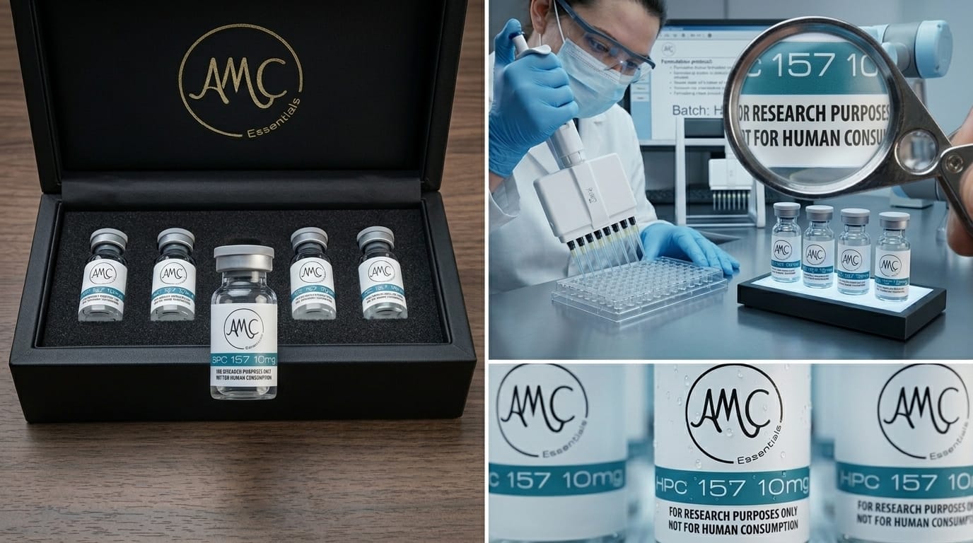 Maximize Lab Accuracy with AMC research peptides