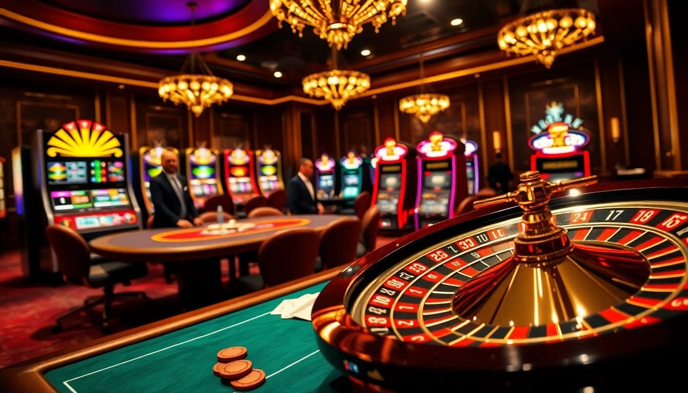 Vivez une excitation sans pareille au meilleur casino en ligne avec des tables de poker, des machines à sous vibrantes, et plus encore.