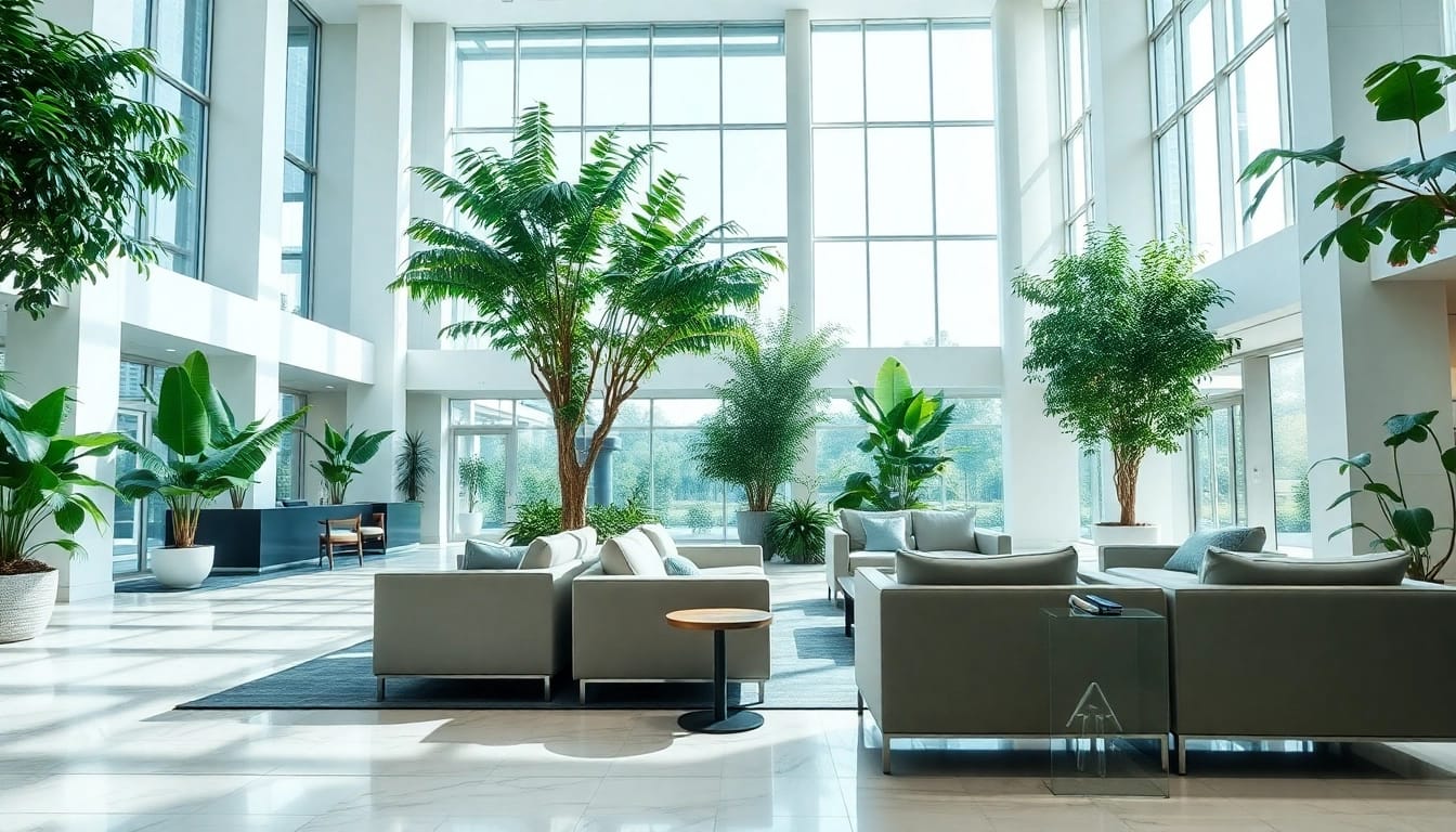 Showcasing the modern lobby of tampines st 95 ec with elegant furnishings and natural lighting.