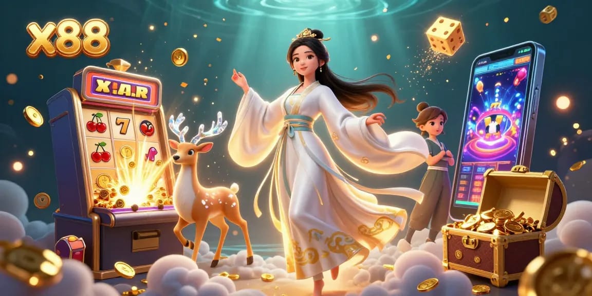 Engage with the thrilling world of x88 casino games featuring vibrant slot machines and enchanting visuals.