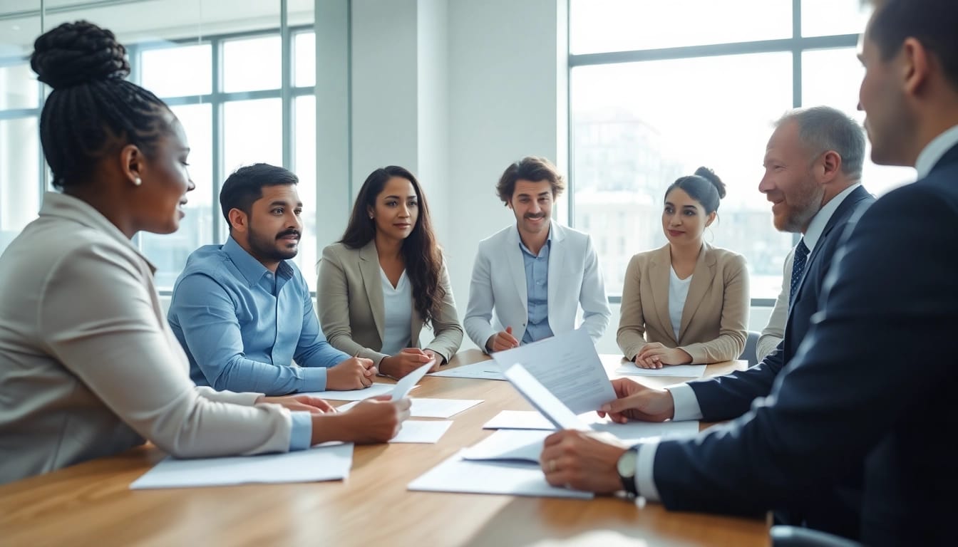 Consultation with a New Hampshire Immigration Attorney in a professional setting.