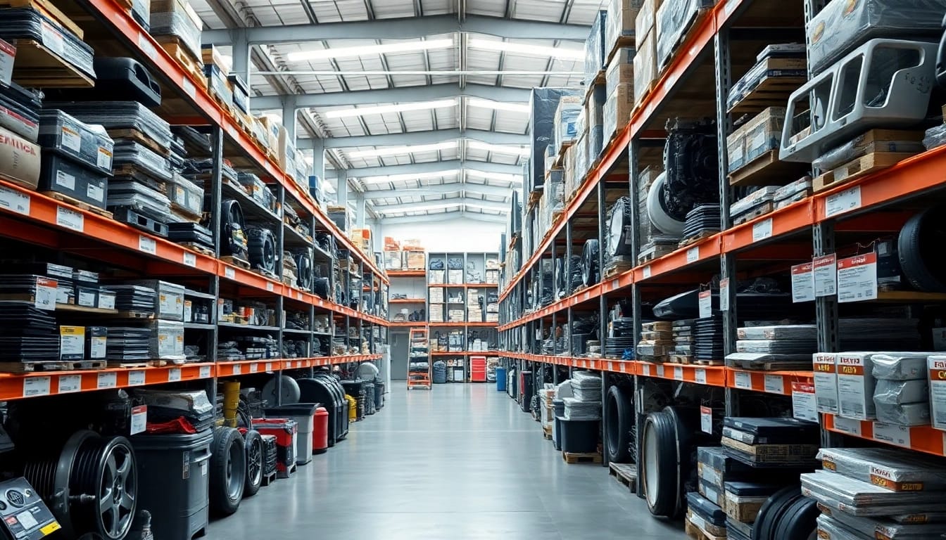 Explore diverse OEM offerings at https://factoryoemsupply.com/ in a vibrant warehouse setting.