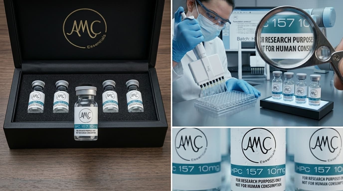 Maximize Lab Accuracy with AMC research peptides