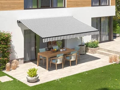 Markise 5m elektrisch Design und Farbe bei ADA-Wintergarten