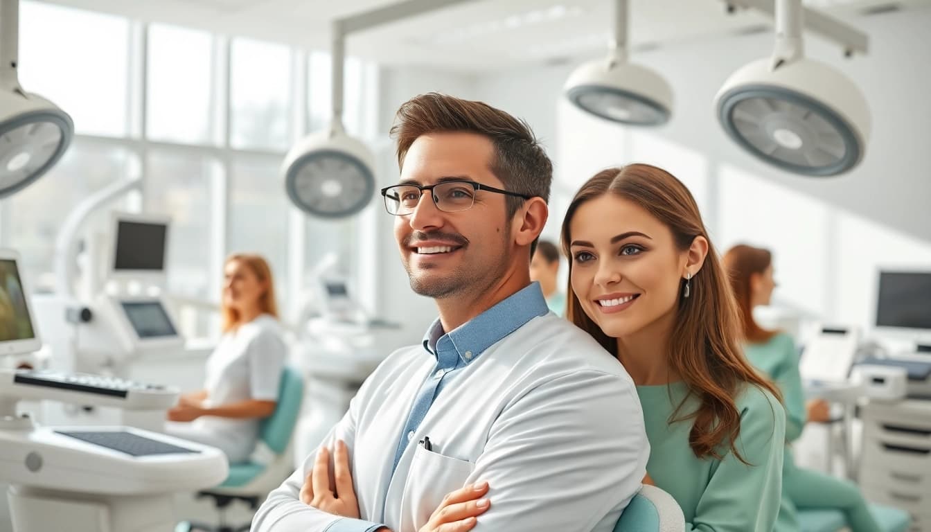 Performing a hair transplant turkey procedure in a modern clinic environment, showcasing patient care and advanced techniques.