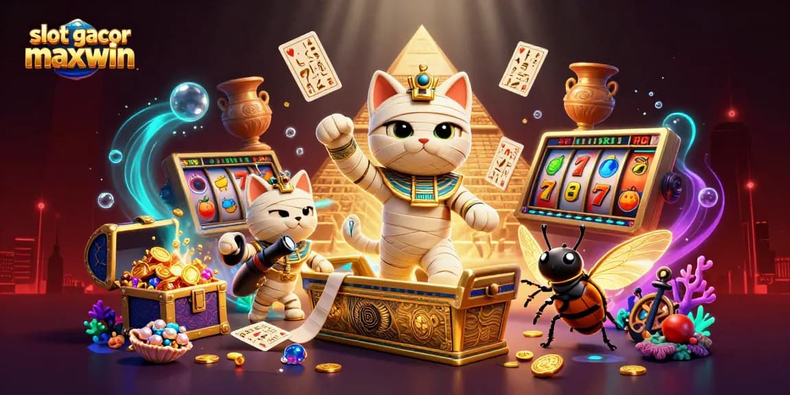 Rasakan kehebatan slot gacor maxwin dengan karakter unik dalam permainan kasino yang mengasyikkan.