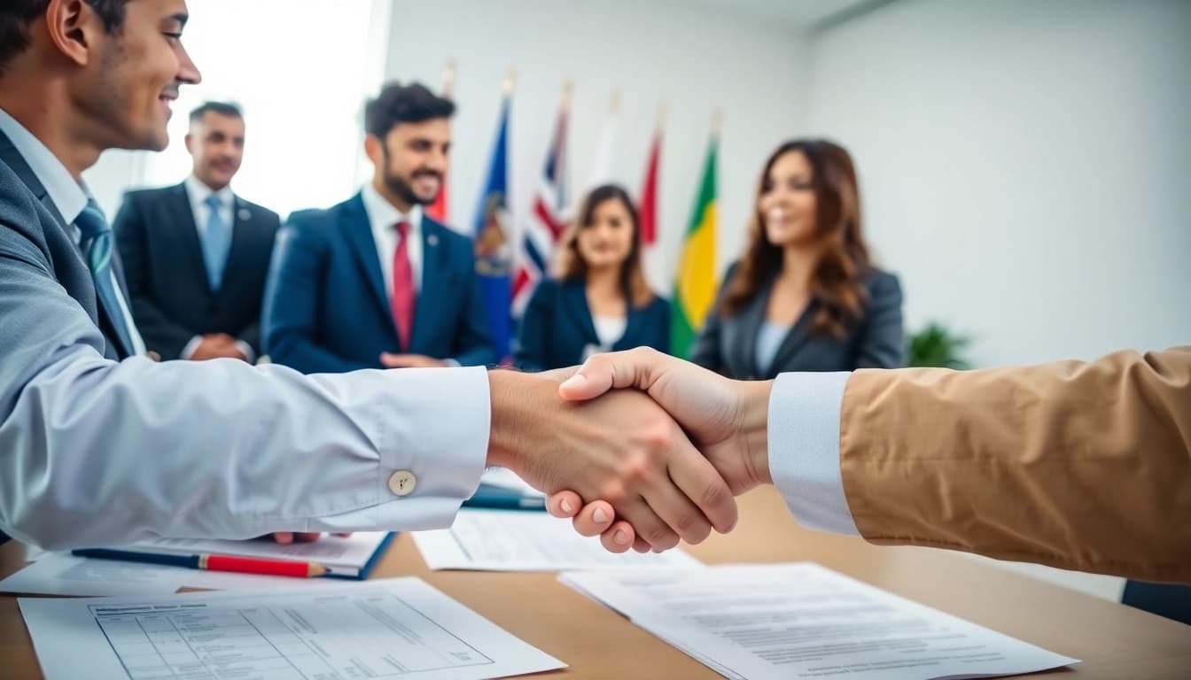 Virginia Immigration Lawyers collaborating with clients to provide legal support and guidance.