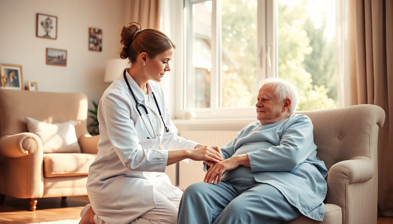 Enhancing at home health care with personal touch in a warm, inviting atmosphere.