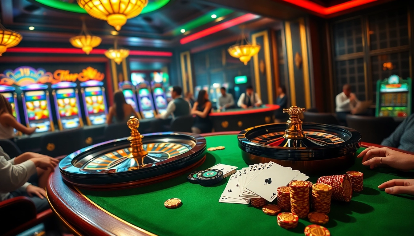 Engage in exciting gameplay at hay.win, featuring luxurious casino elements like roulette and poker.