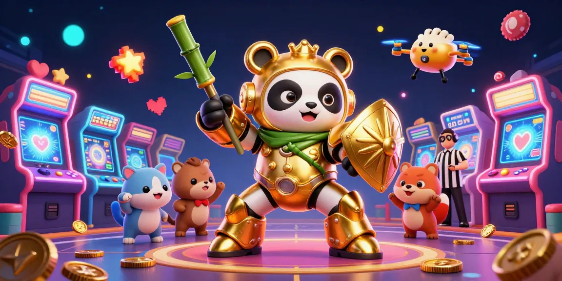 Engage with game 789p featuring vibrant characters, arcade elements, and exciting casino visuals.