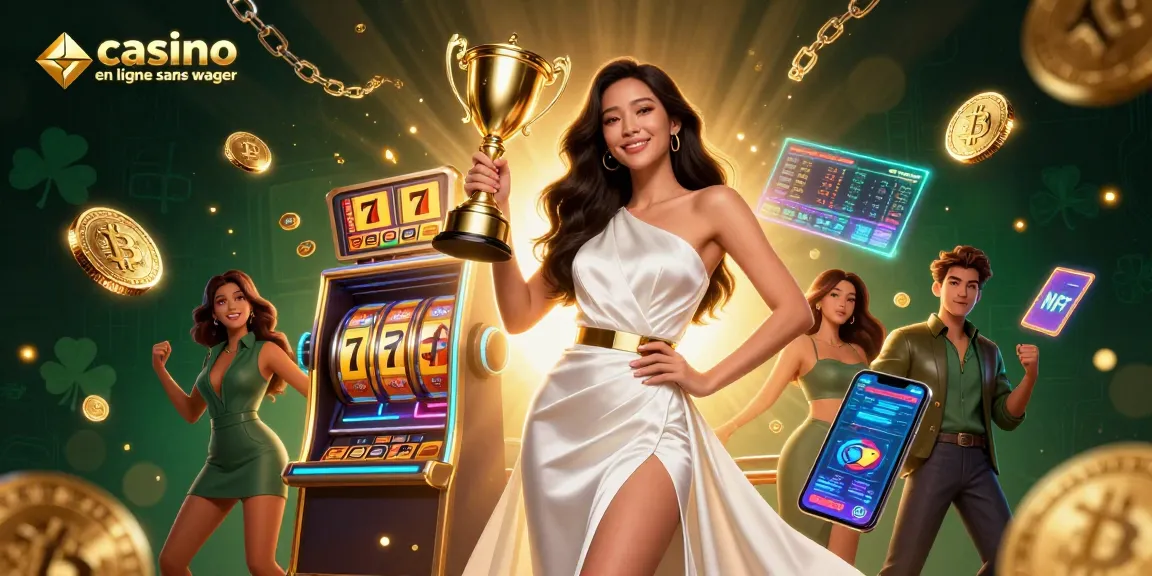 Découvrez l'excitation du casino en ligne sans wager avec des visuels époustouflants de moments gagnants.