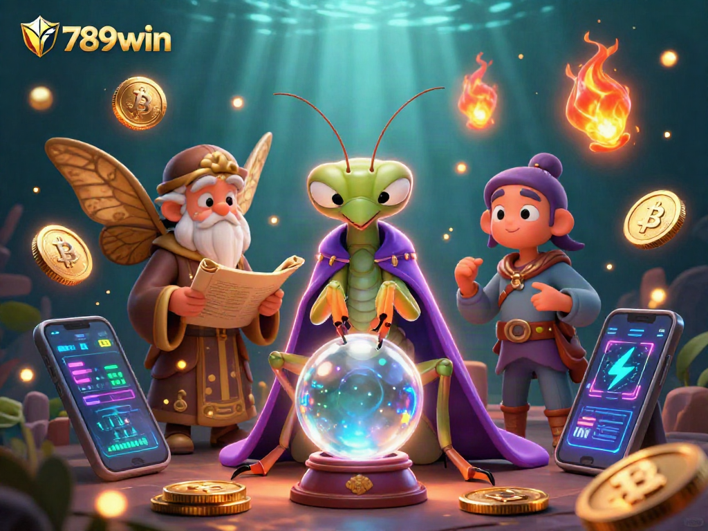Engage with 789win's vibrant casino universe featuring digital fortune-telling and crypto themes.
