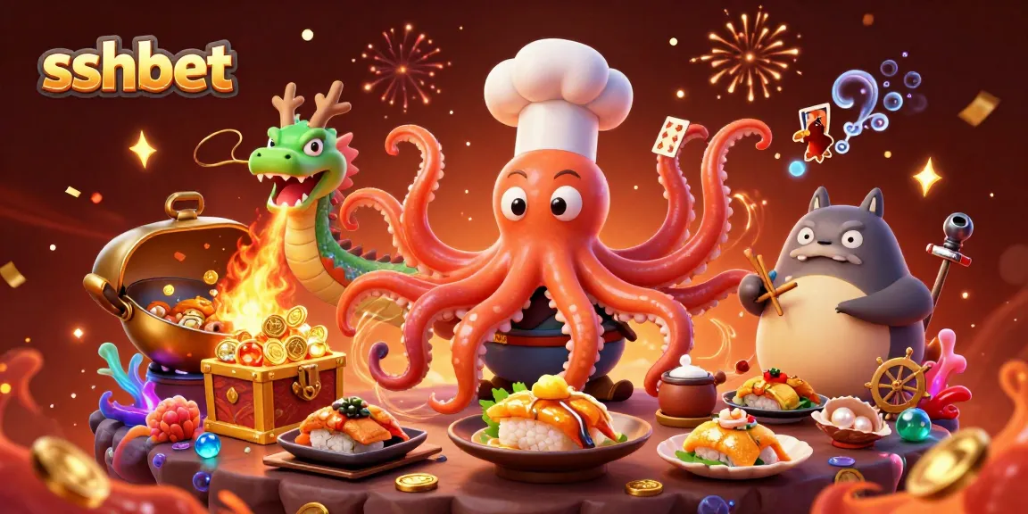 Engage in thrilling gameplay at sshbet with a vibrant illustration featuring a dynamic casino theme.