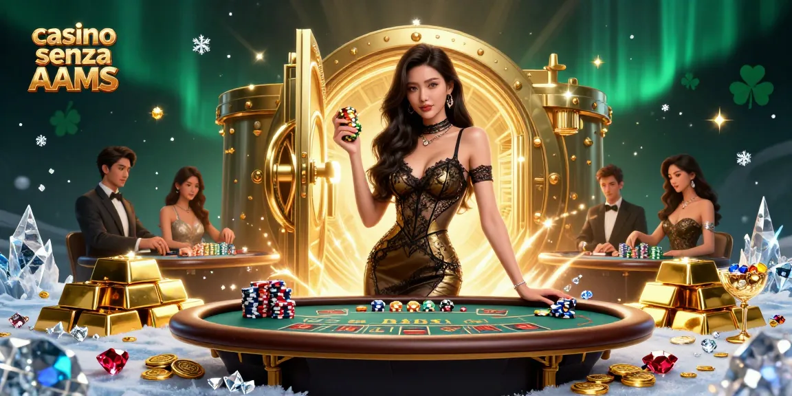 Vivi un'esperienza di gioco emozionante presso i casino senza AAMS con vibrazioni di baccarat ad alto rischio.