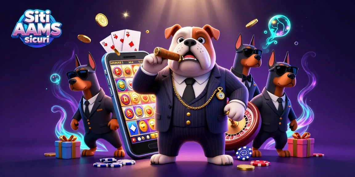 Sperimenta l'emozione con Siti non AAMS sicuri in una scena di casinò vibrante con personaggi 3D ed elementi di gioco dinamici.