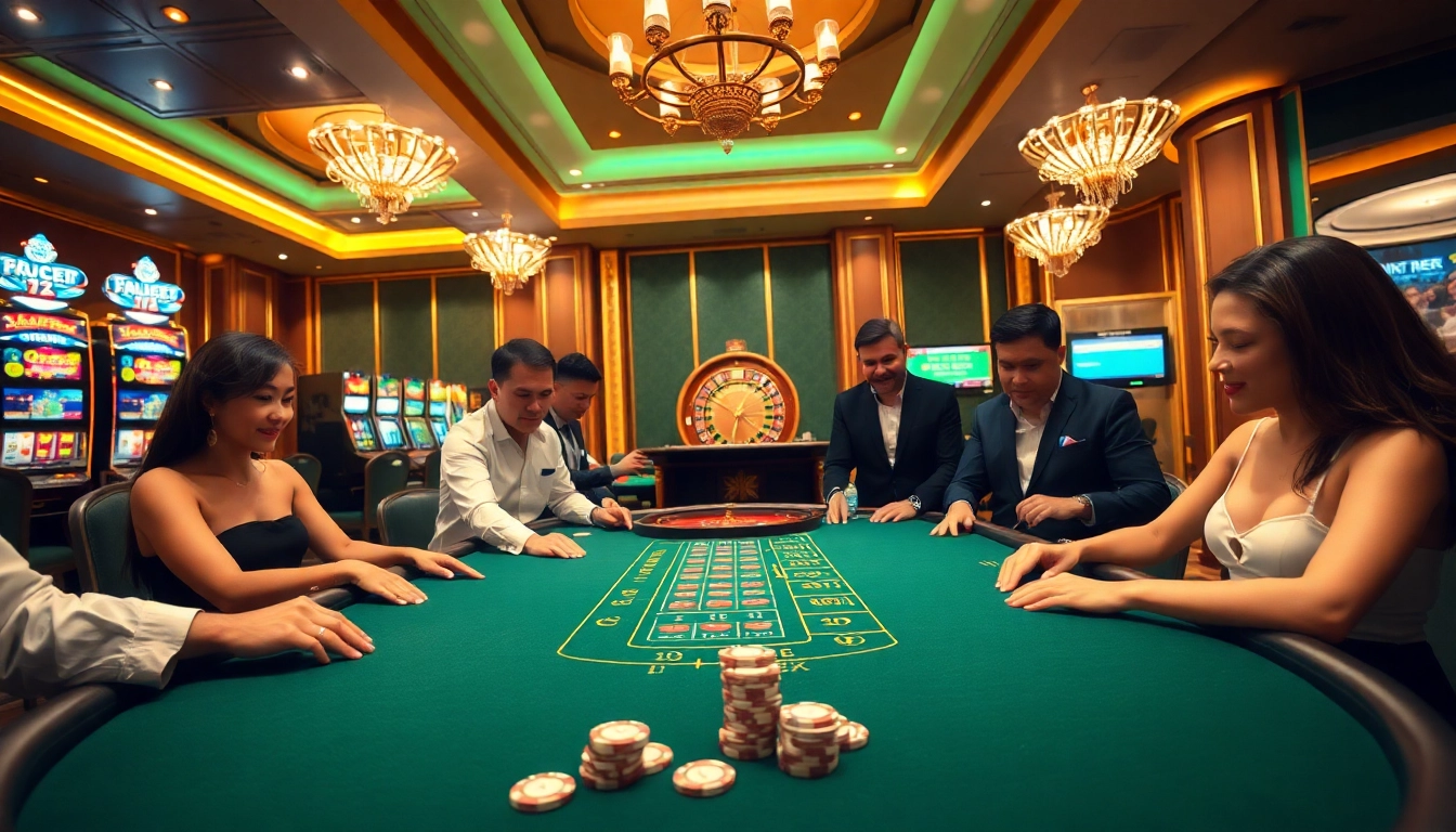 Experience thrilling gameplay at https://789bet.tours/ with exciting blackjack and roulette action.