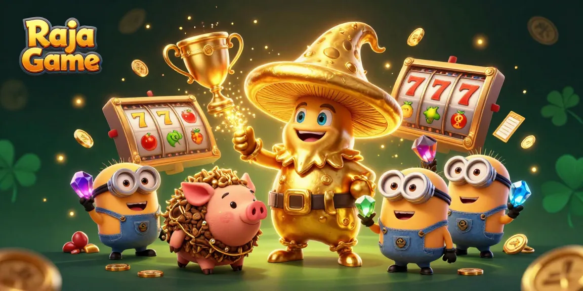 Experience winning strategies in the Raja Game with exciting slot reels and magical treasures.