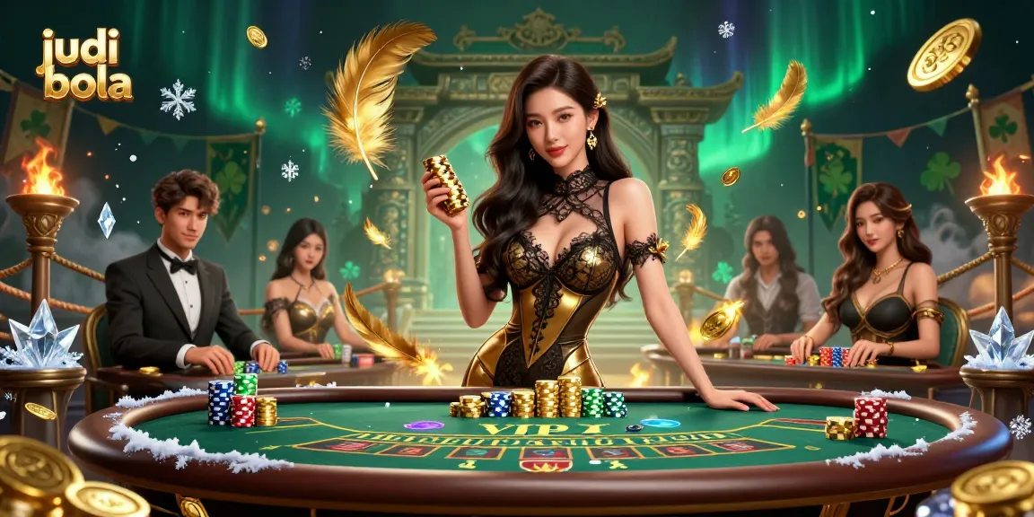 Experience the excitement of judi bola with vibrant casino elements and high-stakes gameplay.