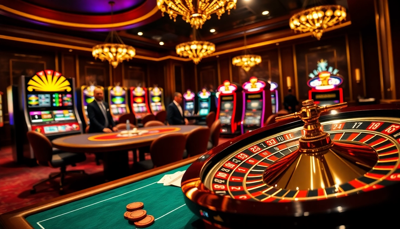 Vivez une excitation sans pareille au meilleur casino en ligne avec des tables de poker, des machines à sous vibrantes, et plus encore.