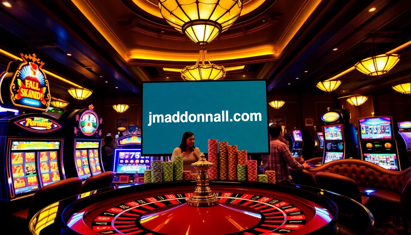 Rasakan sensasi berjudi dengan mesin slot dan rolet di jmacdonaldphoto.com.