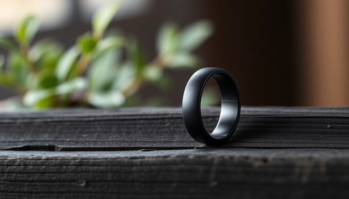 Timeless Elegance of Black Zirconium Rings for Any Occasion