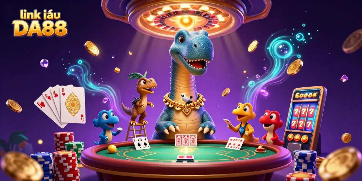 Experience the excitement of link vào DA88 with vibrant casino visuals and dynamic gameplay elements.