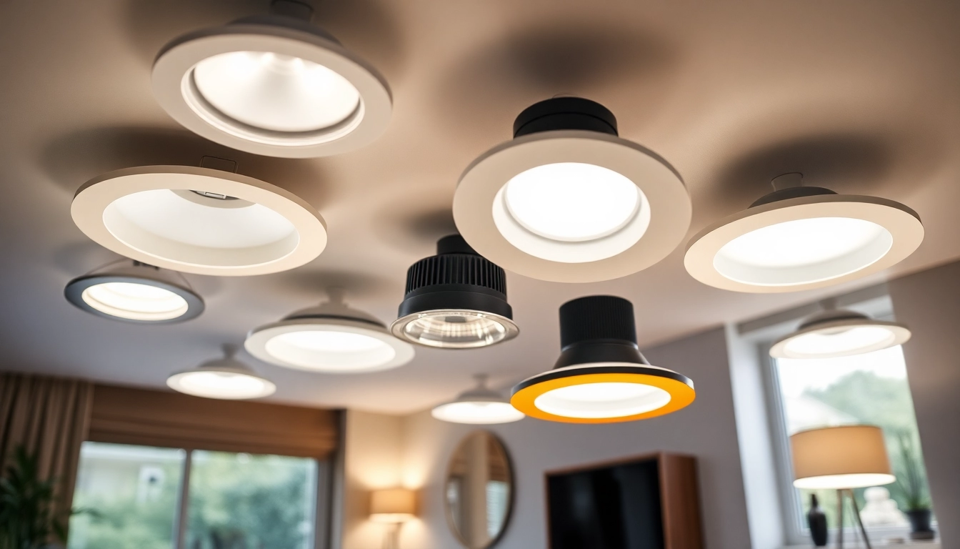 Ontdek Inbouwspots van hoge kwaliteit in een moderne huiskamer met elegant design.