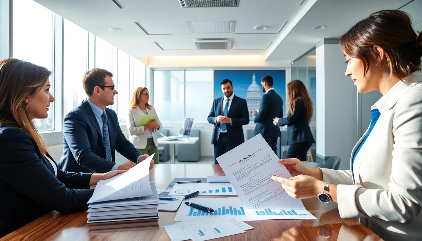 Collaboration among professionals on how to incorporate in the US in a modern office setting.