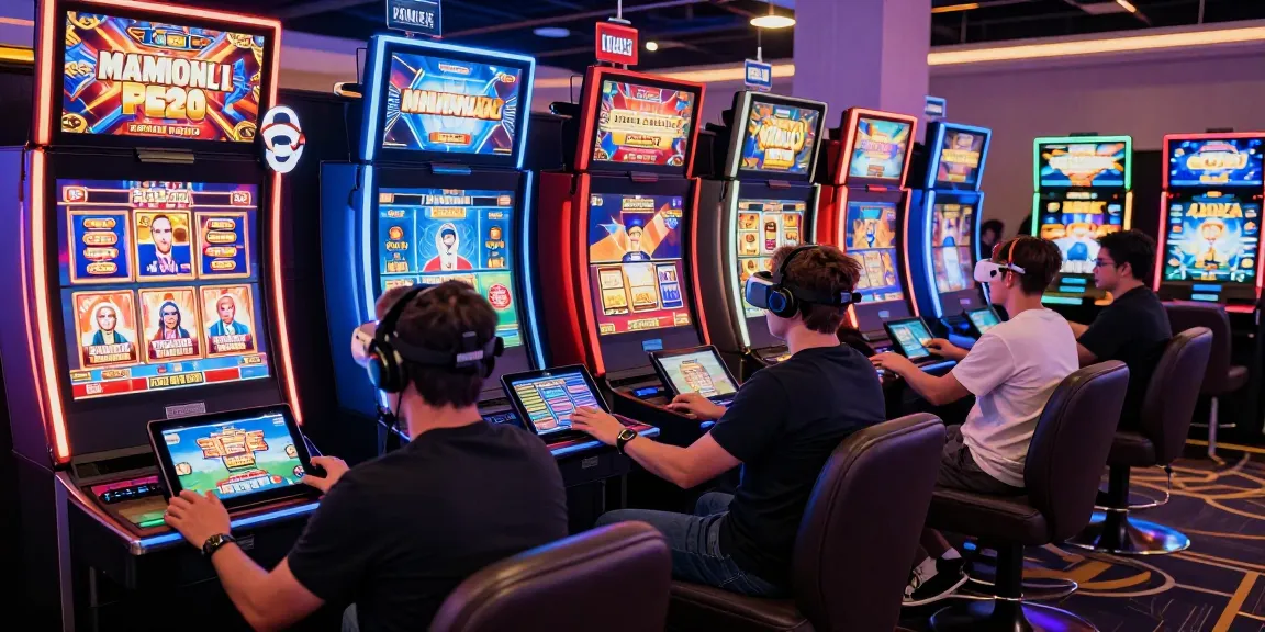 Exciting virtual casino scene highlighting slot deposit 5k gaming experience and player engagement.