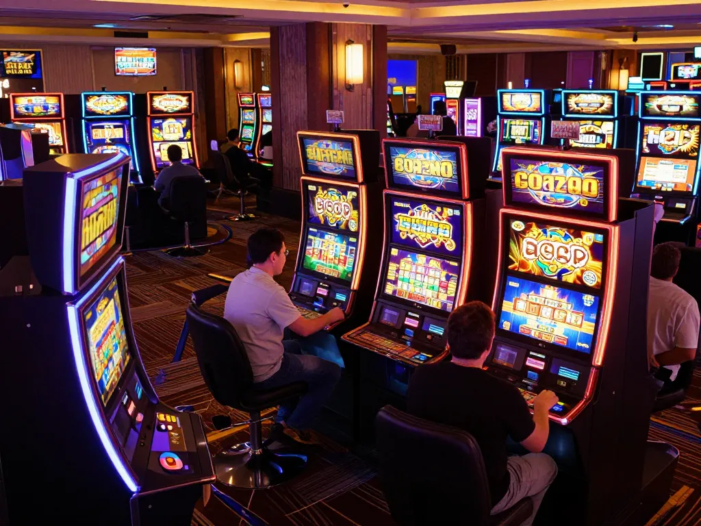 Rasakan kegembiraan menang dengan mesin slot link di lingkungan kasino yang meriah