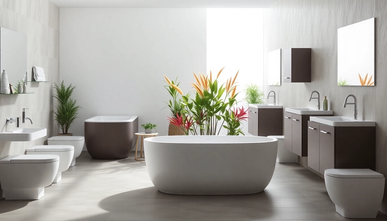 Scopri i sanitari eleganti e moderni in un bagno minimalista ben progettato.