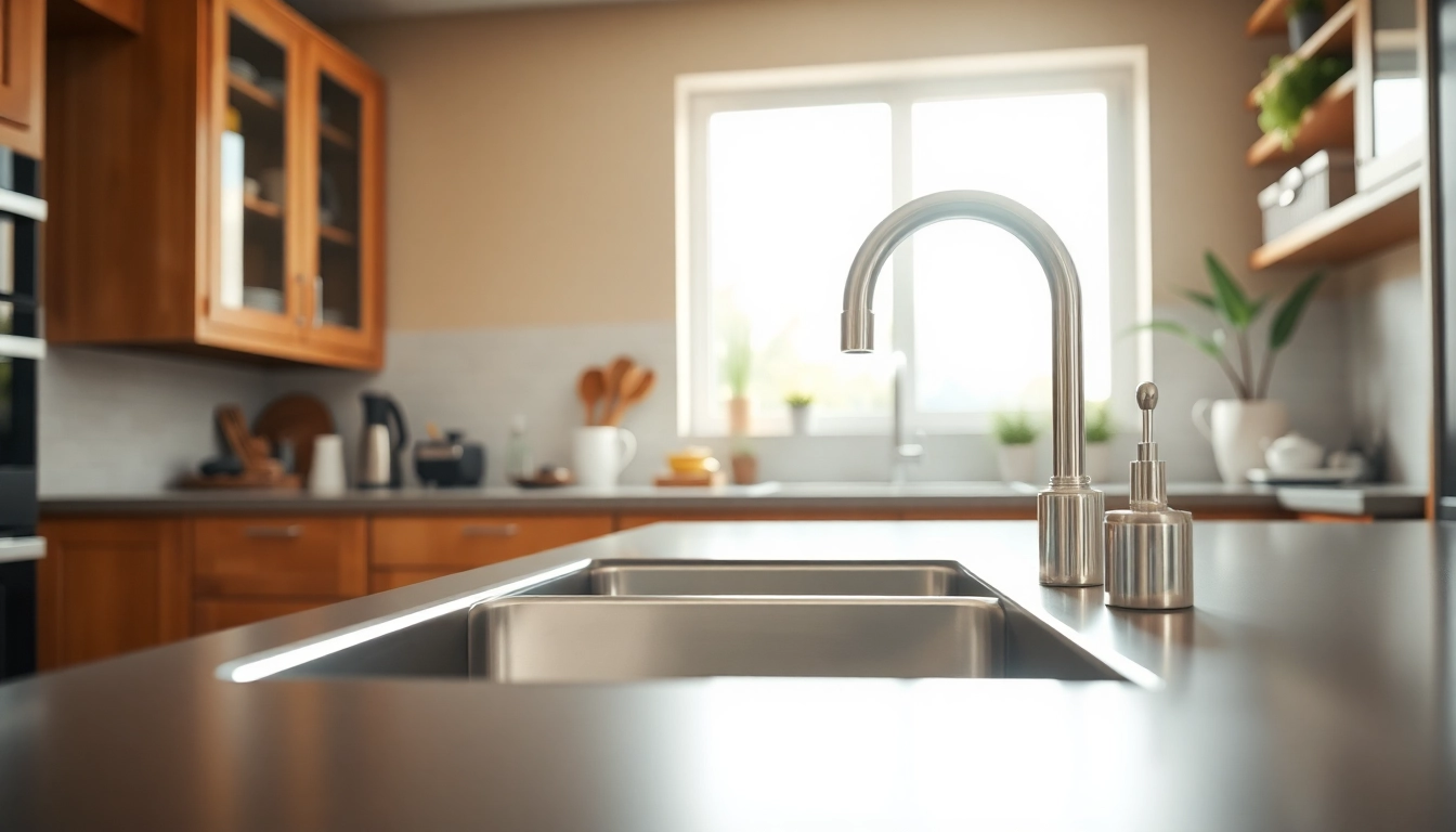 Upgrade your kitchen with a stunning stainless steel kitchen sink near me for elegance and durability.