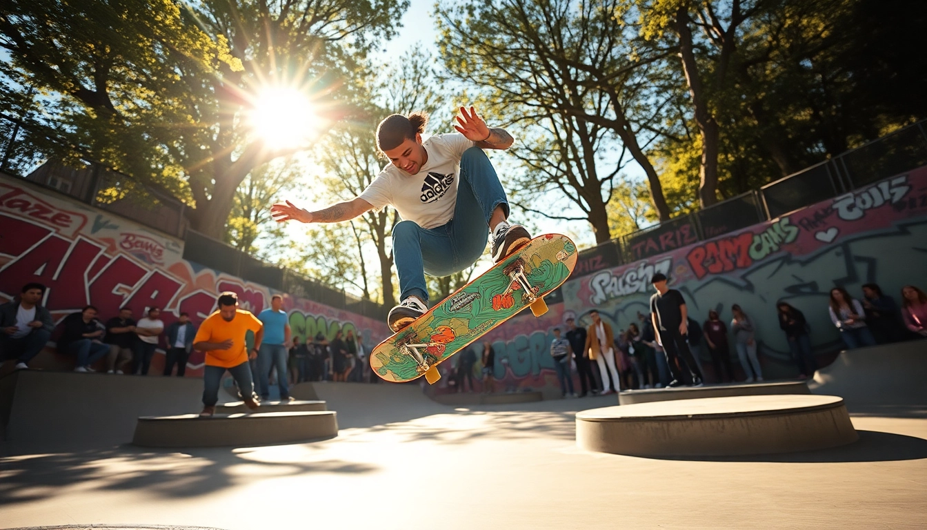 Skateboarding action at Paris skate ecole illustrating vibrant urban culture.