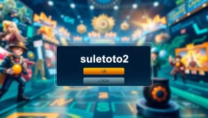 Login interface untuk suletoto2 login yang menarik dan interaktif.