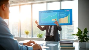 신용카드 현금화 전략을 분석하는 금융 상담사의 모습