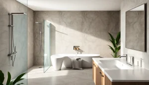 Gestalten Sie Ihr Badezimmer mit Sonni Sanitär Produkten in modernem Design.