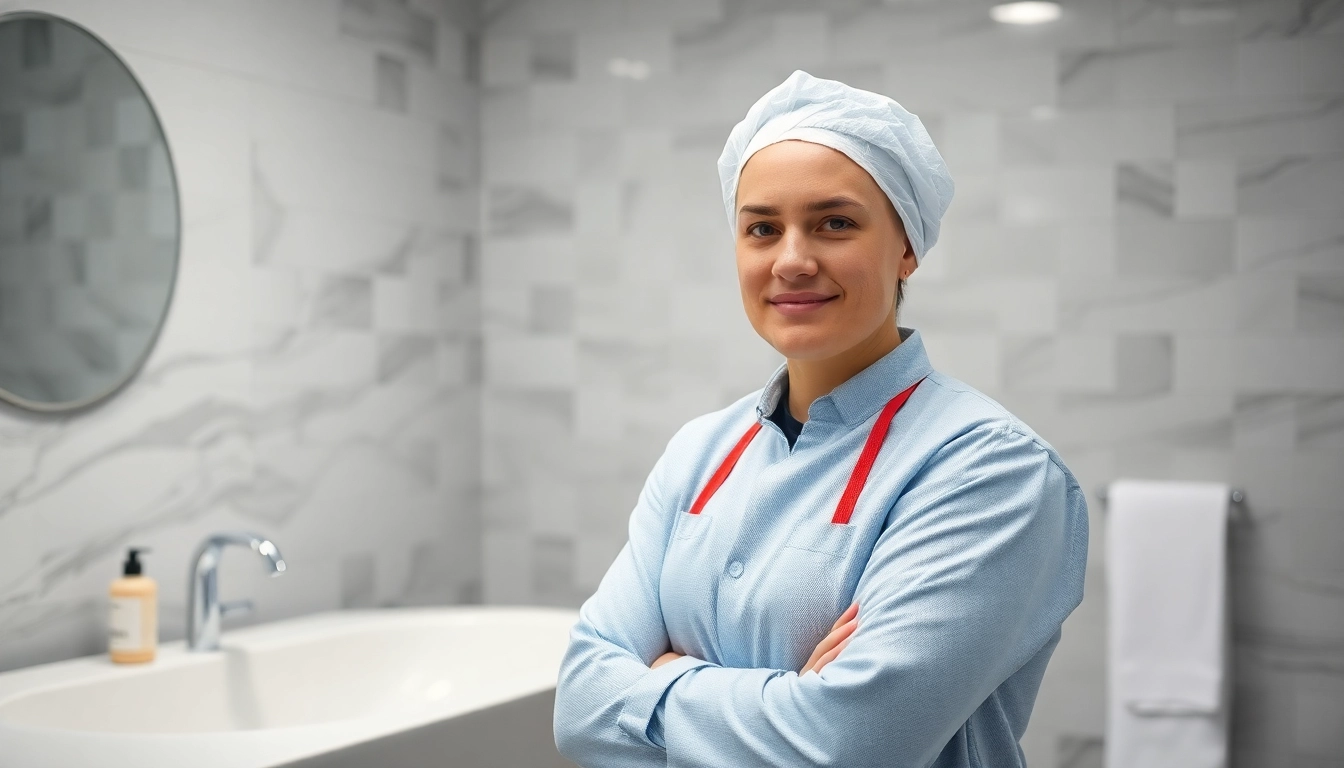 Реставрация ванной: специалист наносит акрил на поверхность для восстановления.