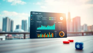 Visual representation of a TikTok SMM panel interface showcasing engagement metrics.