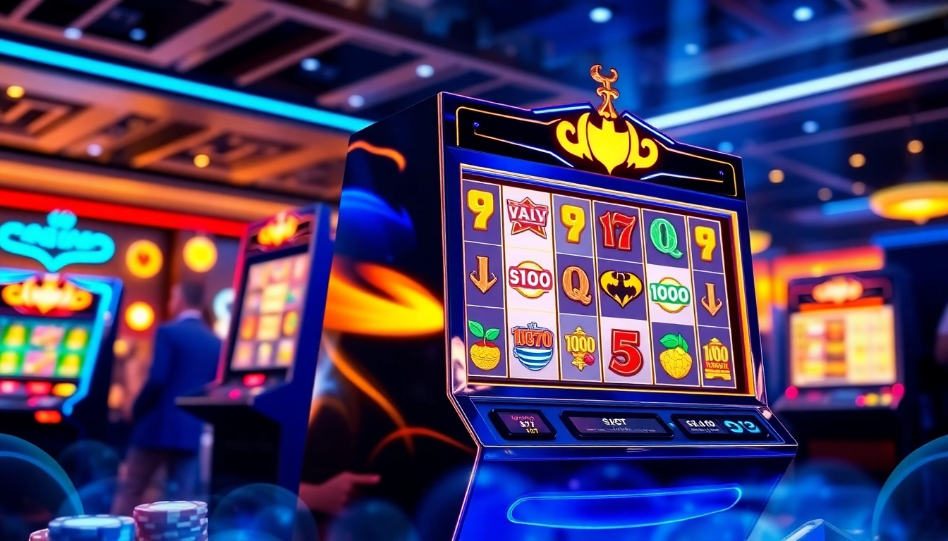 Mainkan batman138 slot dengan tampilan slot mesin yang mengesankan di kasino modern.